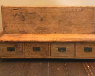 04 Church Style Entry Bench