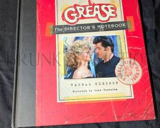 GREASE DIRECTORS NOTEBOOK