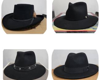 Resistol, Stetson and other fedora's