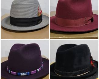Men's Dobbs and Stetson Fedora's