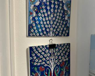 Floral Design Ceramic Tiles