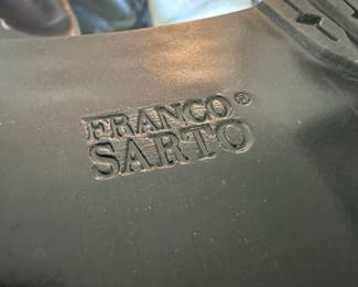 Franco Sarto Women's Black Leather Western Boots – Size 10