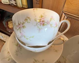 Theodore Haviland Limoges Porcelain Dinnerware Set