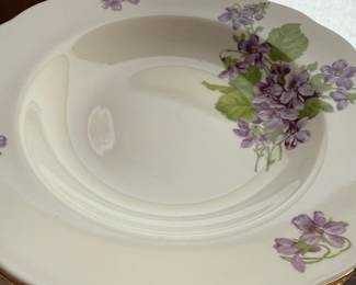 Melba "Violets" Bone China Set