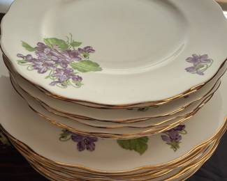 Melba "Violets" Bone China Set