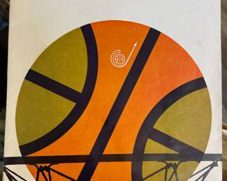 1967- 1968 Seattle Supersonics Basketball Program