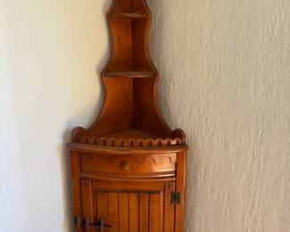 Corner Shelf Cabinet