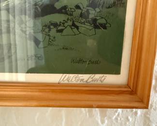 Framed Print "Sea Drift" by Walton Butts
