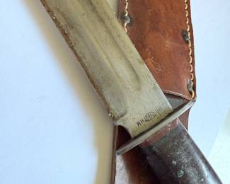RH PAL Fixed Blade Stacked Knife with Sheath