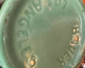 Bauer Pottery Green Carafe Pitcher