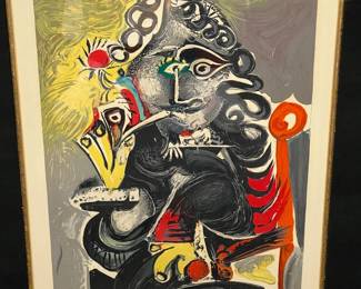 Picasso Le Cavalier Original Lithograph Hand Signed