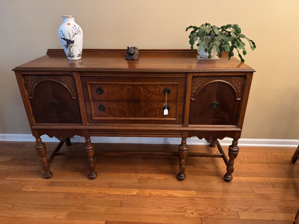 Jacobean style sideboard