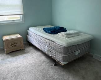 Twin beds (x2) $20 for mattress, box springs, and frame