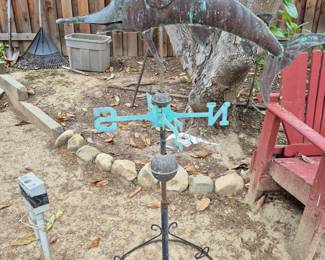 Very cool Swordfish weather vane
