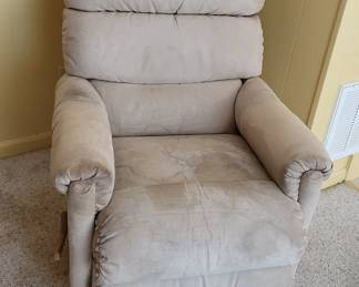 Nice reclining chair.