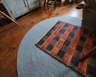 All Wool Loom Rug woven by Jane Connors