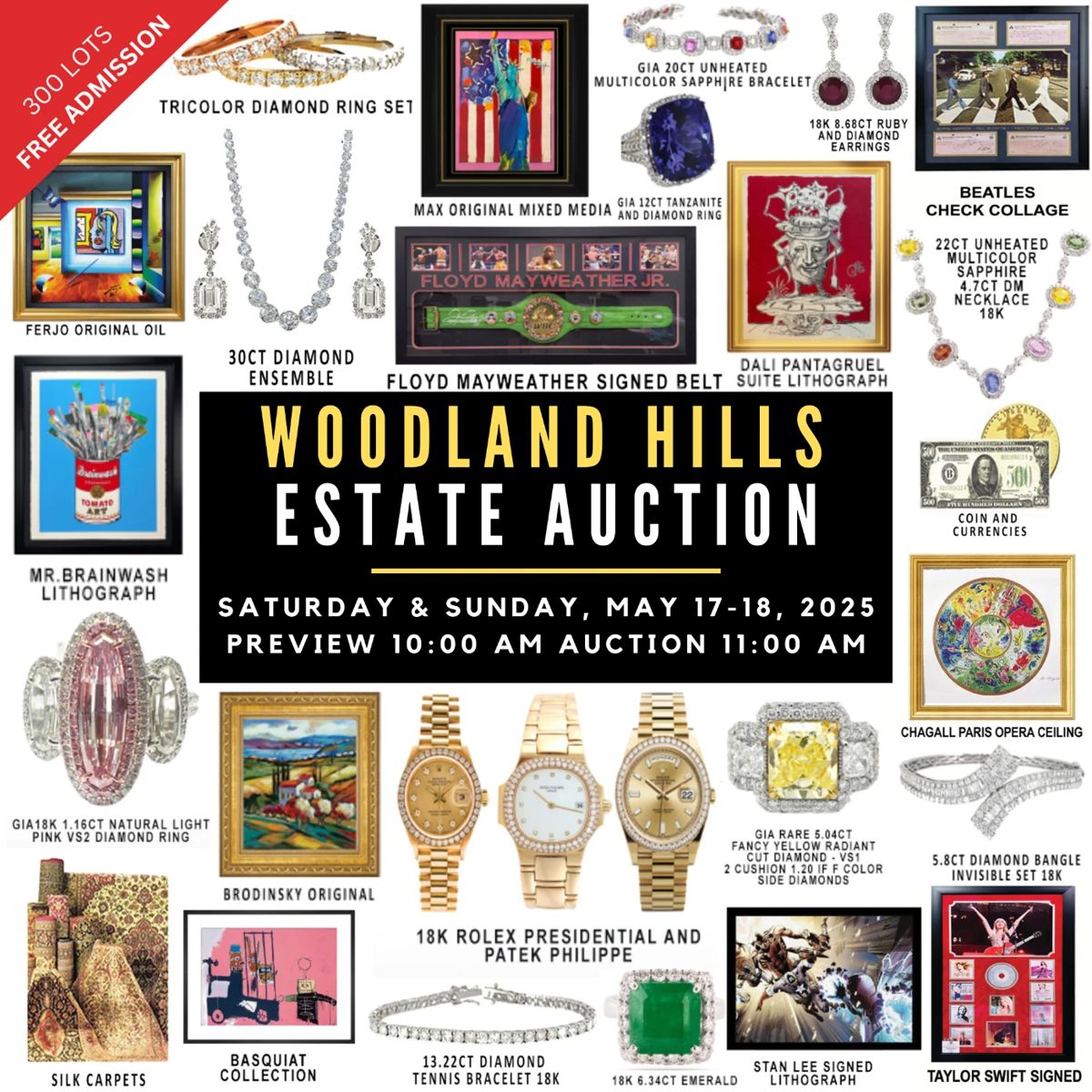 Woodland Hills Estate Auction