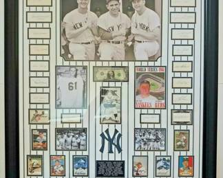 1961 Yankees Signed Collage