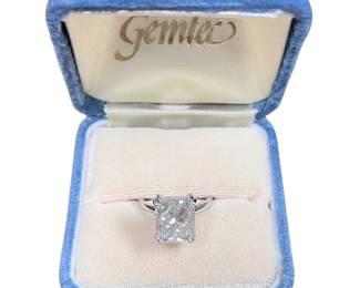 Diamond Solitaire Ring 6.15ctw