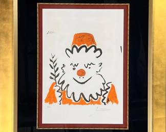 Picasso Pere Noel Original Hand Signed Lithograph