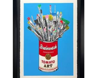 Mr. Brainwash Tomato Pop Hand Signed Limited Edition