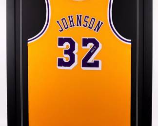 Magic Johnson Signed Jersey