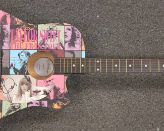 Taylor Swift Signed Guitar