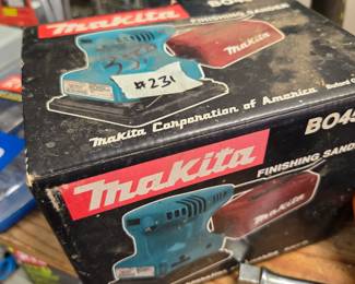 #231 Mikata Finishing Sander $30.00