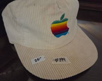 #299 Vintage Apple Ball Cap $25.00
