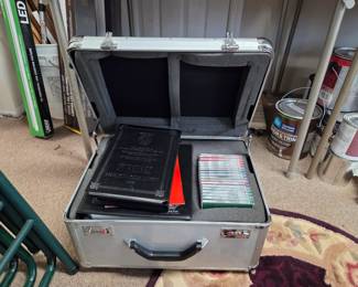 #248 Metal Padded Case w/contents locking (combo) - 18.5x13x11 $45.00