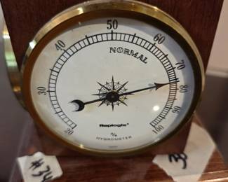 #34 Vintage Replogle Globe 9" World Classic Series Barometer Hygrometer and Thermometer $30.00