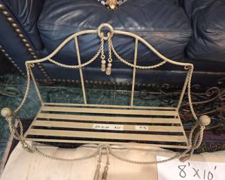 #136 Decorative Wall Metal Wall Shelf - 25x8x22 $25.00