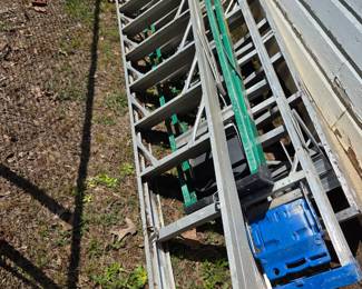 #208 Aluminum Ladder - 8foot unbranded $60.00