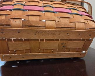 #13 Longaberger Bee Basket $30.00