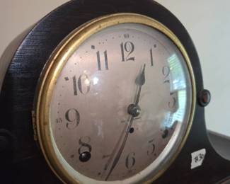 #30 Seth Thomas Mantle Clock - Self Winding (missing keys) - 20x9x6 $50.00