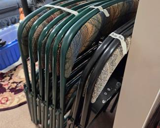 #244 Set of 2 Padded Chairs $20.00 #245 Set of 2 Padded Chairs $20.00