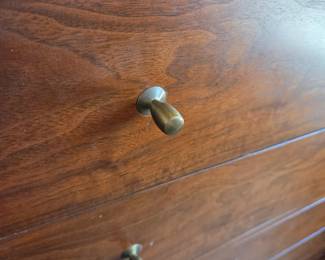 #164 National Furniture Company Mount Airy NC - chest of 5 drawers Mid-Century w/1 drawer divided in great shape - 37x19x44 $400.00