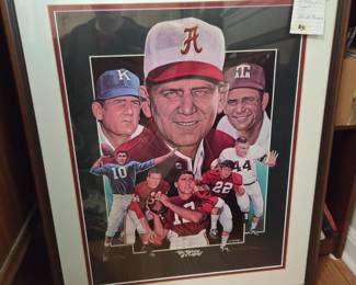 #50 Daniel Moore "The making of a legend" 24x29 $75.00