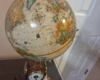#34 Vintage Replogle Globe 9" World Classic Series Barometer Hygrometer and Thermometer $30.00