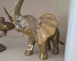 #267 Elephant Brass (as is ) $40.00