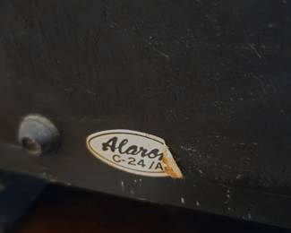 #22 Alaron C-24/A Regulator Clock w/key - 11x5x26 $75.00