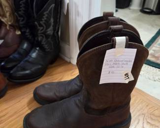 #97 Ariat Ground Breaker Men's Work Boots 10.5 $40.00
