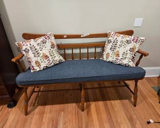 #2 Maple Bench w/cushion - 56"Long $225.00