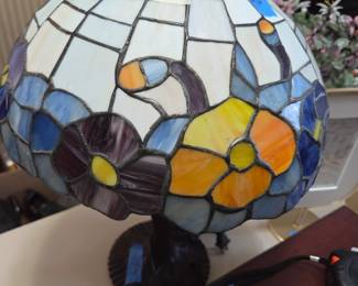 #86 Tiffany Style Lamp 22" Tall $75.00