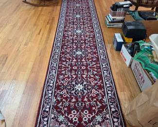 #74 Red Runner machine Made - 240x31 $150.00