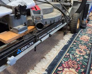 #251 Skillsaw Miter Saw w/Delta Stand - Blade 12" w/cart Delta Universal Miter Saw Stand $250.00