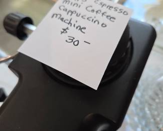 #288 Krups Espresso Mini Coffee Cappuccino machine $30.00