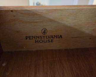 #29 Pennsylvania House Chest of 6 Drawers w/glass Protect - 39x18.5x55 $275.00