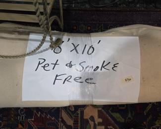 #140 Machine Made Rug - 8'x10' Pet and Smoke Free $150.00
