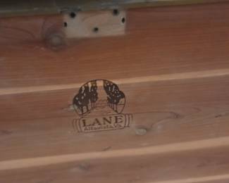 #126 Lane Wood Cedar Chest w/2 lift-up Trays - 48x19x25 $125.00